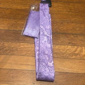 Tie and handkerchief